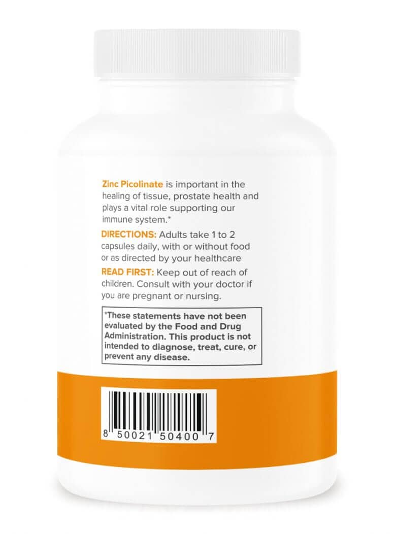 Zinc Picolinate Pure Prescriptions