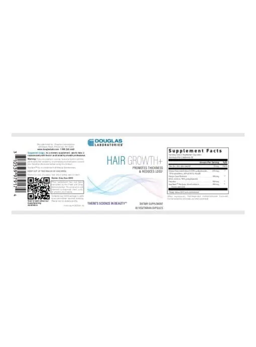 Douglas Laboratories HAIR GROWTH+ - hair growth support, women's health supplement