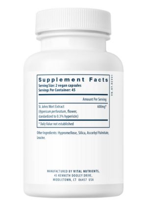 Alternative view of St. John's Wort 0.3% Standardized Extract