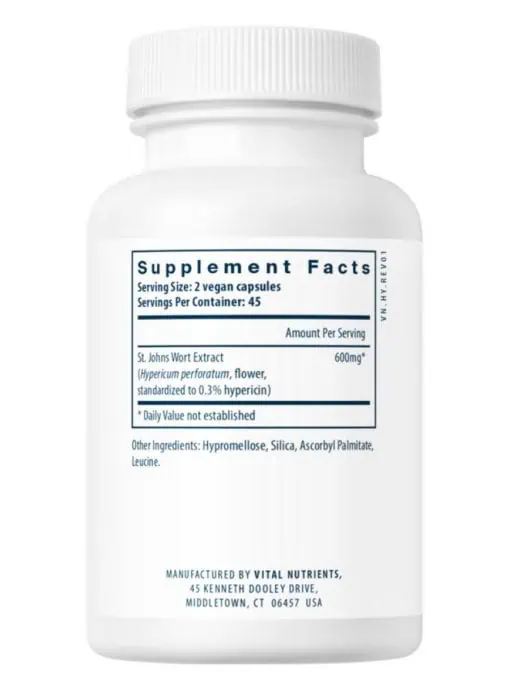 St. John's Wort 0.3% Standardized Extract - Image 2
