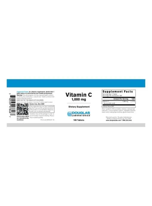 Douglas Laboratories Vitamin C 1,000mg - vitamin c supplement, immune support