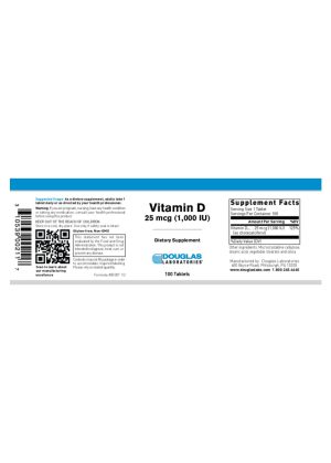 Douglas Laboratories VITAMIN D 1,000 I.U. - vitamin d supplement, dietary supplement