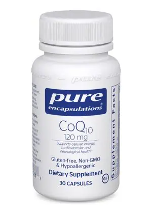 CoQ10 120mg 30 Capsules Pure Encapsulations