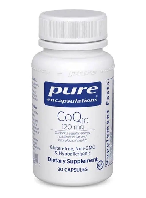 CoQ10 120mg 30 Capsules Pure Encapsulations