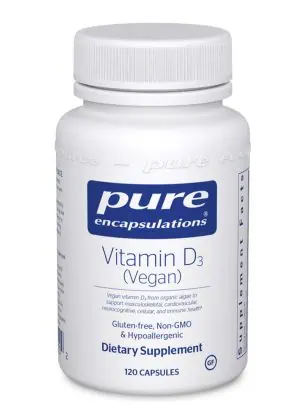 Vitamin D3 (vegan) Pure Encapsulations