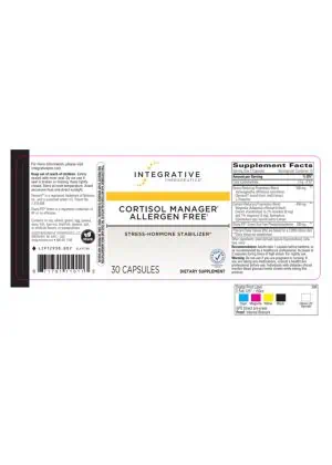 Alternative view of Cortisol Manager® Allergen Free