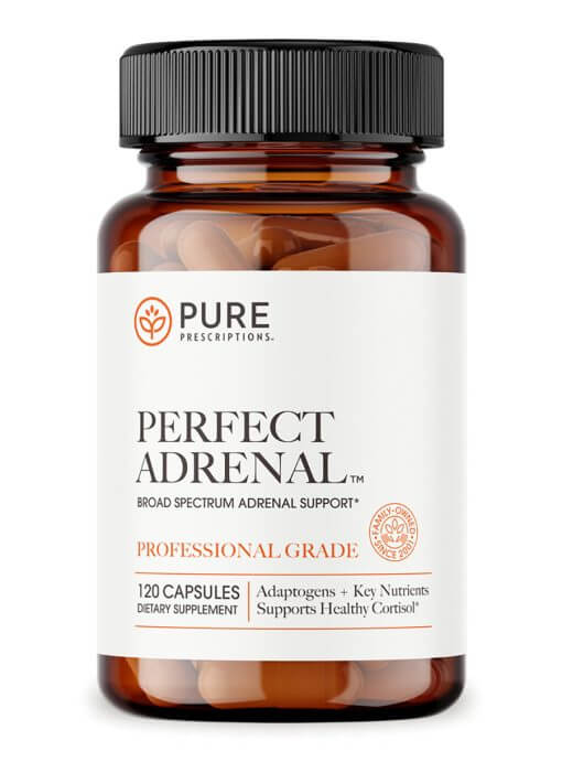 Perfect Adrenal 120 Capsules by Pure Prescriptions