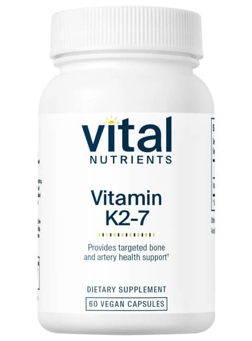 K2-7 60 Vegan Capsules by Vital Nutrients