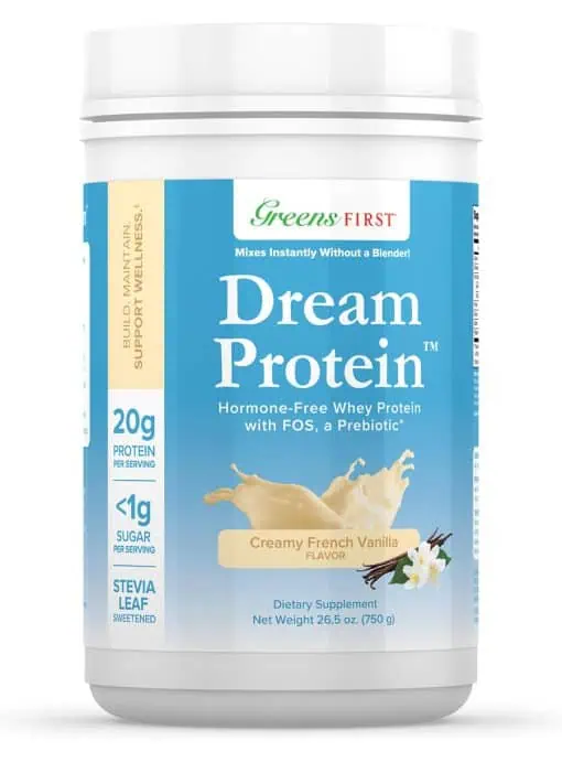 Dream Protein hormone-free whey protein French Vanilla Flavor