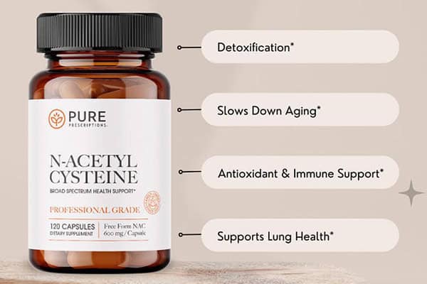 Anti Aging NAC N-ACETYL CYSTEINE by Pure Prescriptions