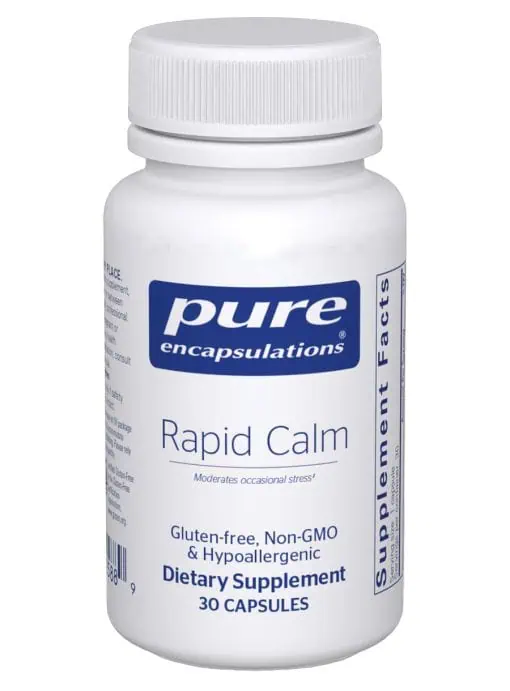 Rapid Calm - Rapid-acting support for occasional anxiety by Pure Encapsulations