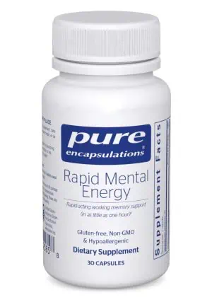 Rapid Mental Energy - Rapid-acting working memory support by Pure Encapsulations