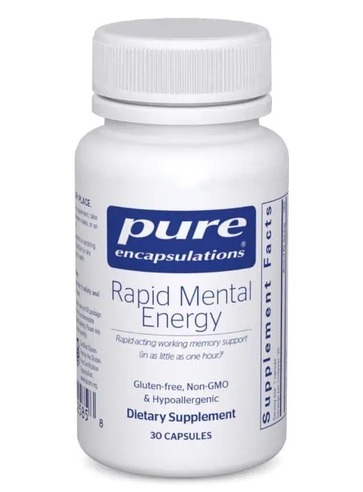 Rapid Mental Energy - Rapid-acting working memory support by Pure Encapsulations