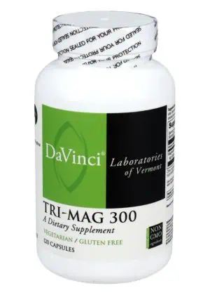 DaVinci Labs Tri-Mag 300 - magnesium supplement, bone health