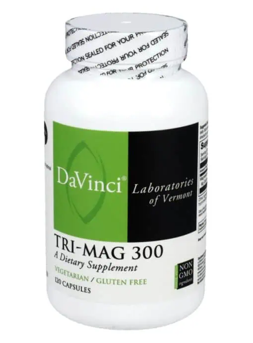DaVinci Labs Tri-Mag 300 - magnesium supplement, bone health