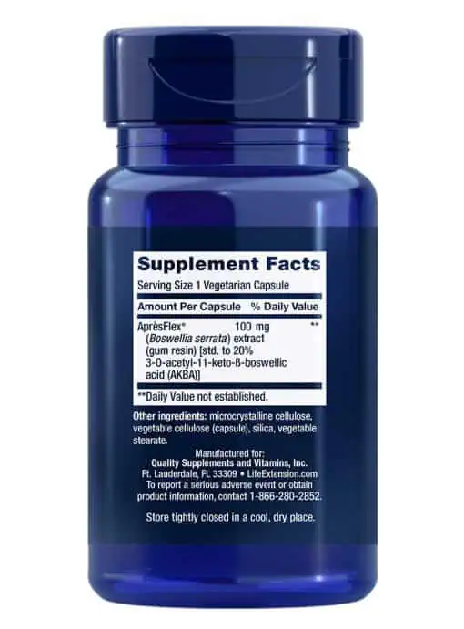 5-LOX Inhibitor with ApresFlex® Promotes joint, cell & arterial health