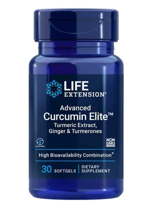 Advanced Curcumin Elite™ Turmeric Extract, Ginger & Turmerones Inflammation health support, heart & immune support