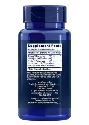Advanced Olive Leaf Vascular Support Blood pressure health support, cardiovascular support