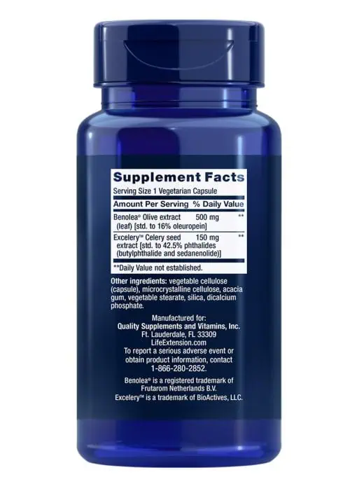Advanced Olive Leaf Vascular Support Blood pressure health support, cardiovascular support