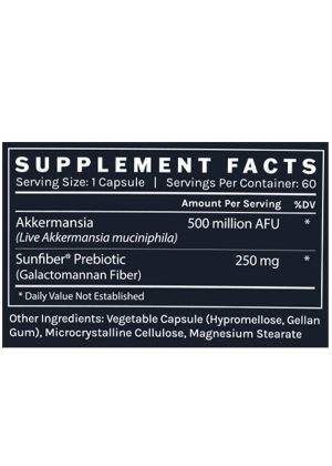 Akkermansia muciniphila – Gut Health & Metabolic Longevity Support by InfiniWell