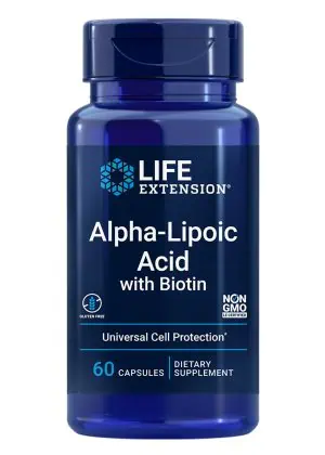 Alpha-Lipoic Acid with Biotin Universal antioxidant for liver & nerve health