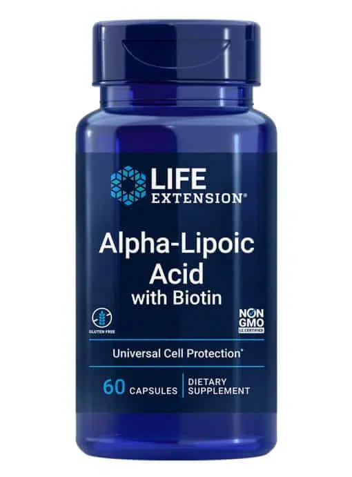 Alpha-Lipoic Acid with Biotin Universal antioxidant for liver & nerve health
