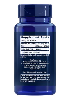 Alpha-Lipoic Acid with Biotin Universal antioxidant for liver & nerve health