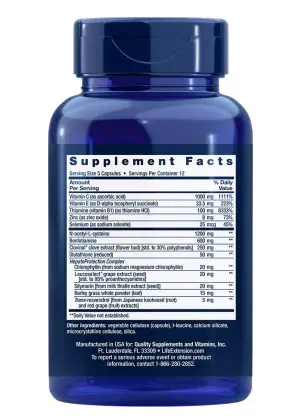 Anti-Alcohol Complex HepatoProtection Complex Supports healthy alcohol metabolism