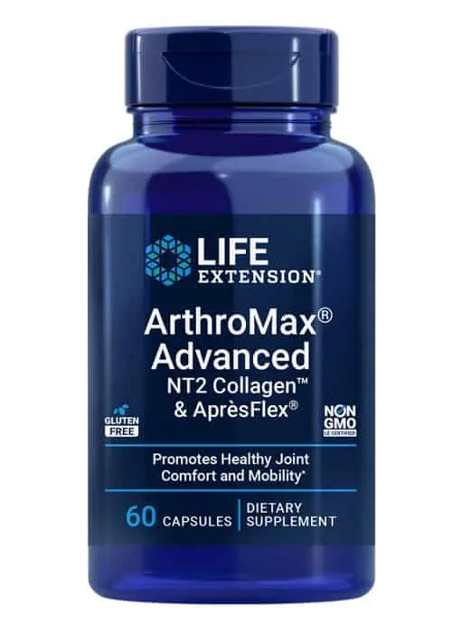 ArthroMax Advanced with NT2 Collagen & AprèsFlex Comprehensive support for joint health, comfort and mobility