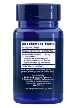 Astaxanthin with Phospholipids by Life Extension