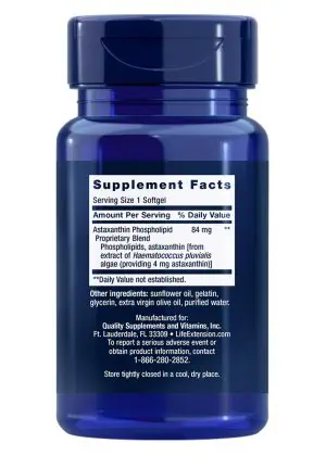 Astaxanthin with Phospholipids by Life Extension