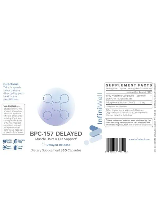 BPC-157 Delayed - 250mcg by InfiniWell