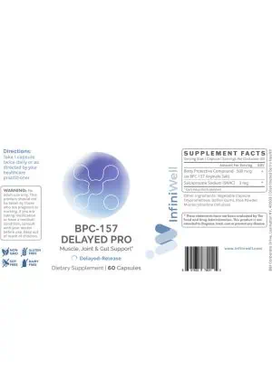 BPC-157 Delayed Pro - 500mcg by InfiniWell