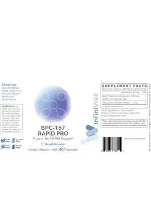 BPC-157 Rapid Pro - 500mcg by InfiniWell