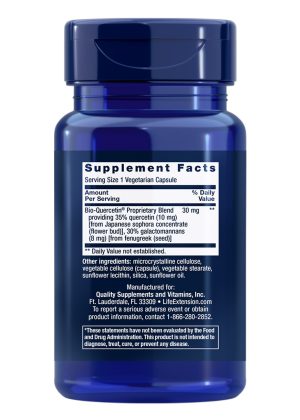 Bio-Quercetin Immune & cardiovascular health, oxidative stress, bioavailability by Life Extension