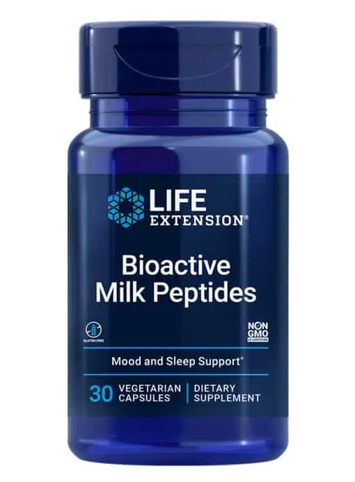 Bioactive Milk Peptides Promotes relaxation