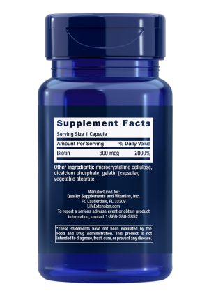 Biotin For healthy hair & strong nails