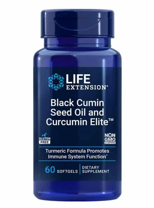 Black Cumin Seed Oil and Curcumin Elite Healthy inflammatory response, immune system support