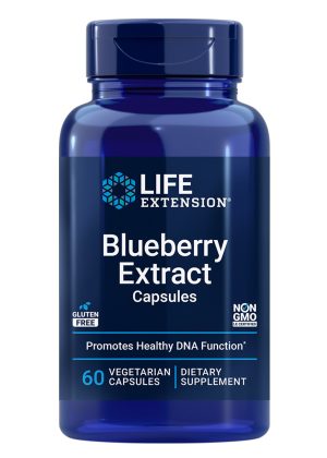 Blueberry Extract Capsules Supports cognitive health, DNA function & more