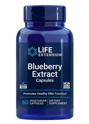 Blueberry Extract Capsules Supports cognitive health, DNA function & more