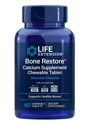 Bone Restore Chewable Tablets Chocolate