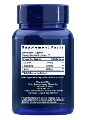 Branched Chain Amino Acids by Life Extension