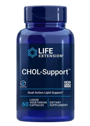 CHOL-Support Dual-action support for already-healthy HDL & LDL levels.