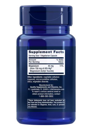 Calm-Mag Magnesium Acetyl Taurinate by Life Extension