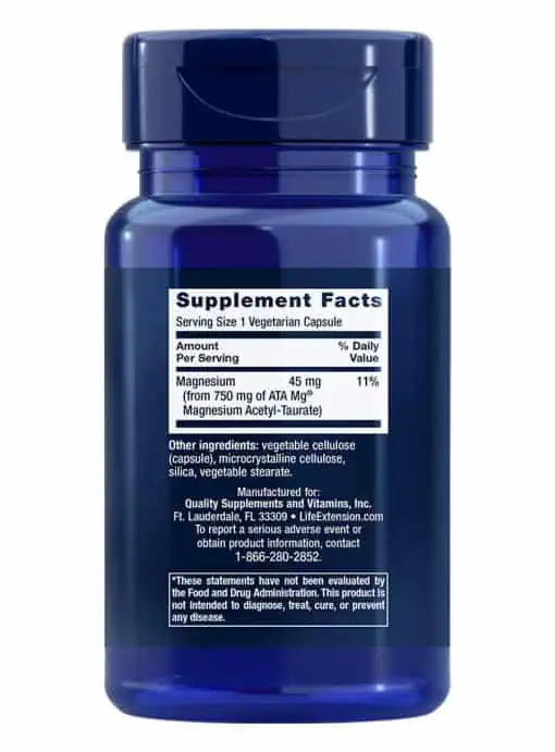 Calm-Mag Magnesium Acetyl Taurinate by Life Extension