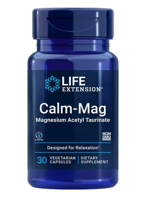 Calm-Mag Magnesium Acetyl Taurinate by Life Extension