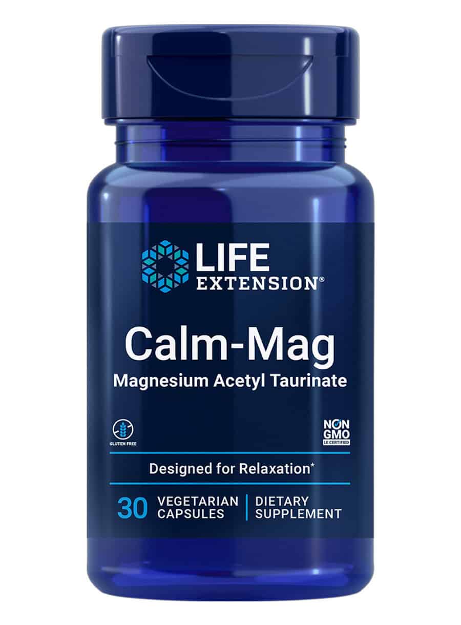 Calm-Mag Magnesium Acetyl Taurinate by Life Extension