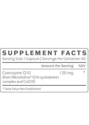 CoQ10- Superior Bioavailability with MicroActive Technology by Infiniwell