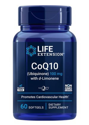 CoQ10 (Ubiquinone) with d-Limonene Heart health & cellular energy, traditional formula