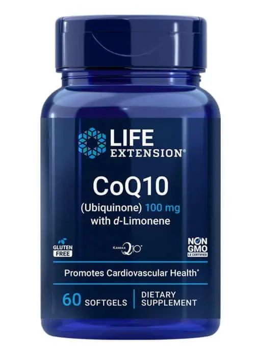 CoQ10 (Ubiquinone) with d-Limonene Heart health & cellular energy, traditional formula